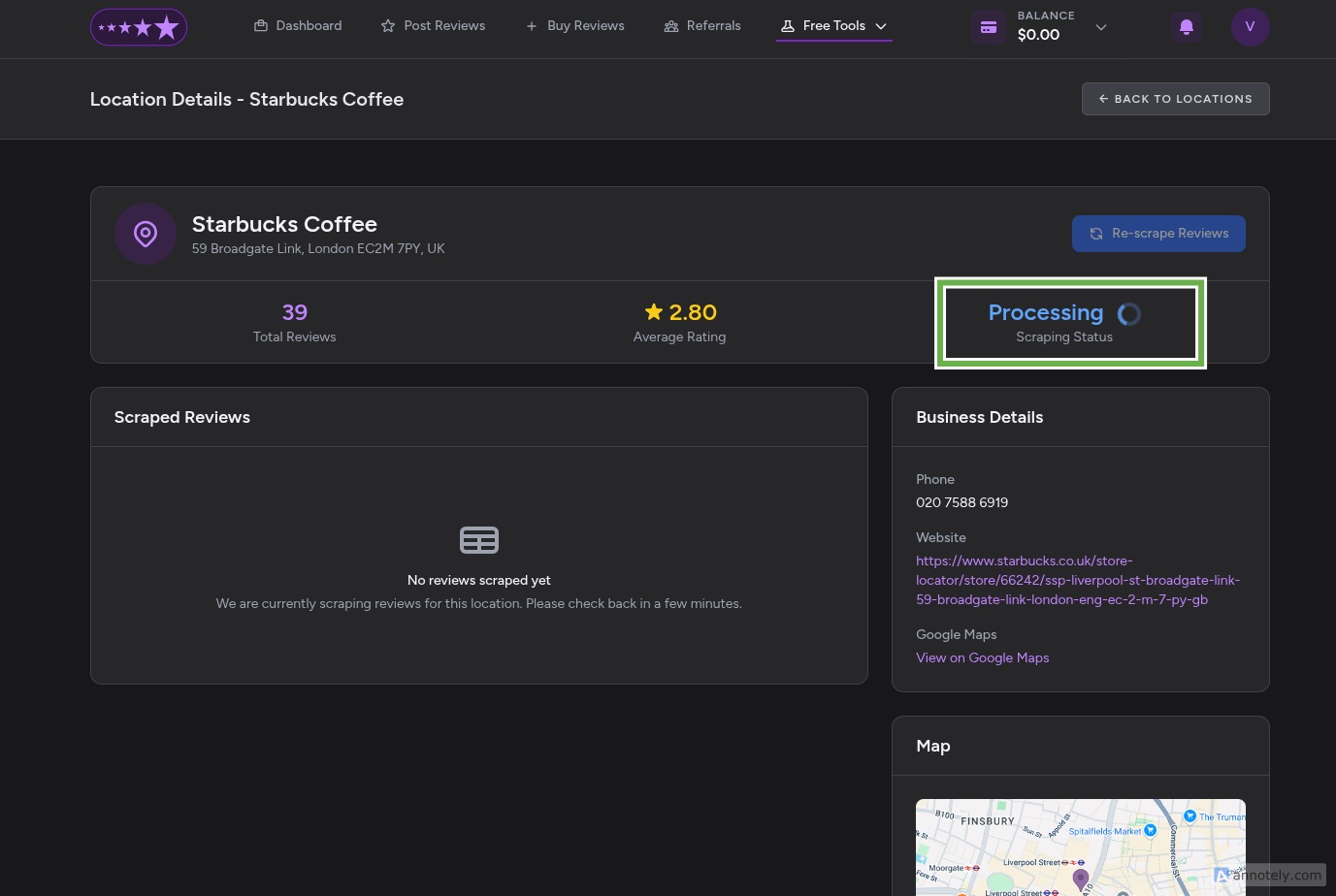 Wait for Reviews to be Imported